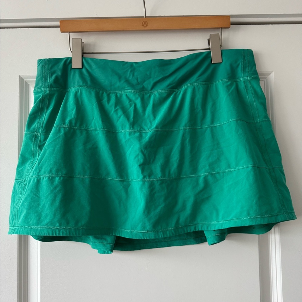 Lululemon Pace Rival Mid-Rise Skirt - Kelly Green - sz. 14